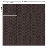Рогожка Treartex 4642-82 с печатью, "древесный срез"