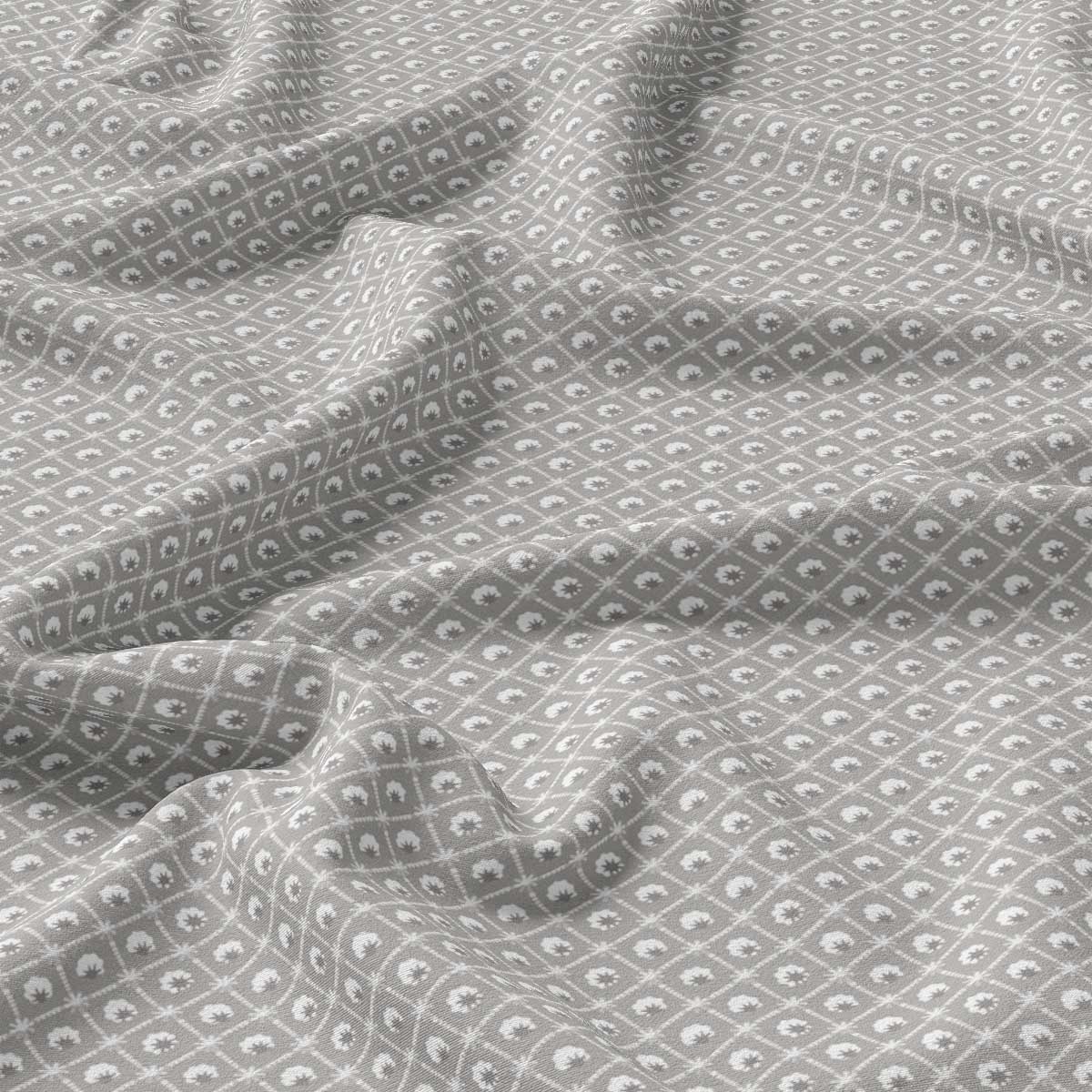 Бархат Treartex 8149-16 с печатью, "хлопок"