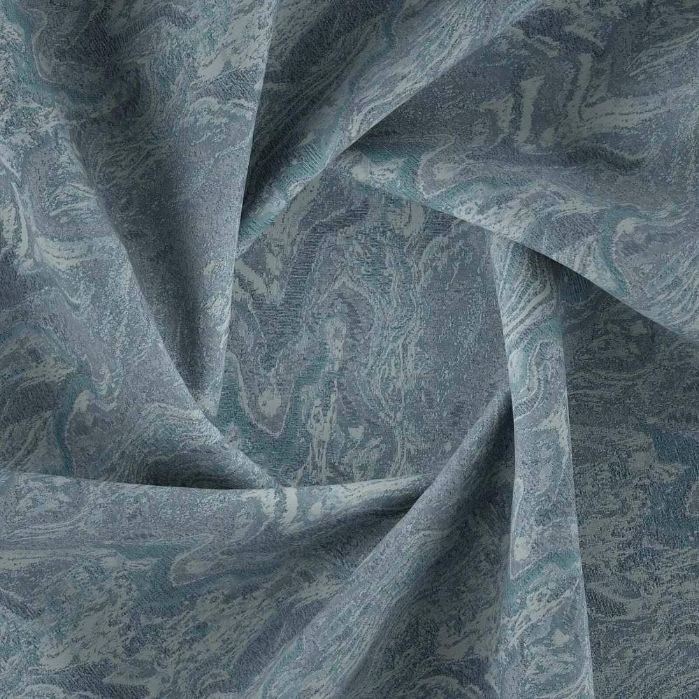 Жаккардовая портьерно-декоративная ткань FR-One Savant 16-Teal