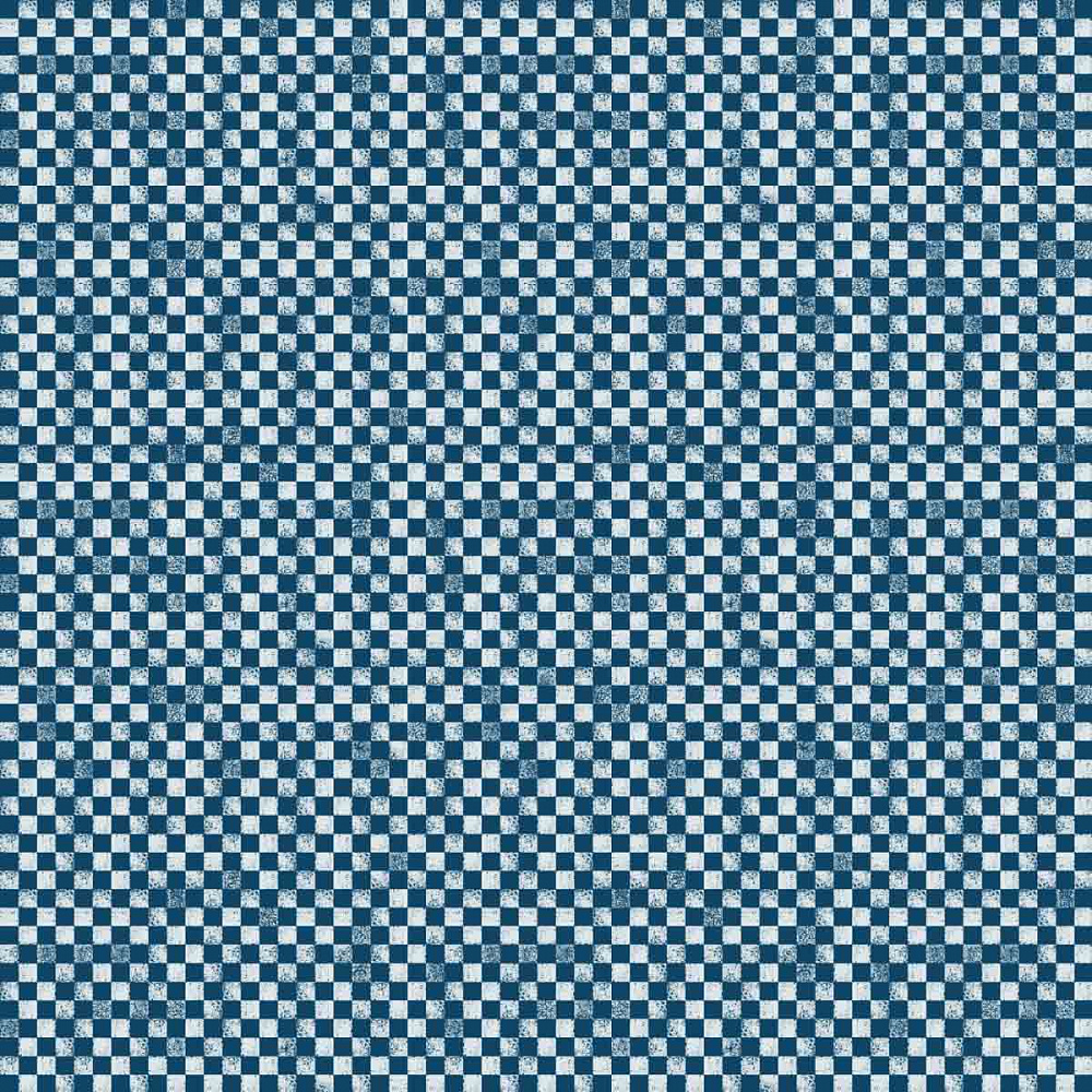 Бархат Treartex 8176-76 с печатью, "шахматный узор"