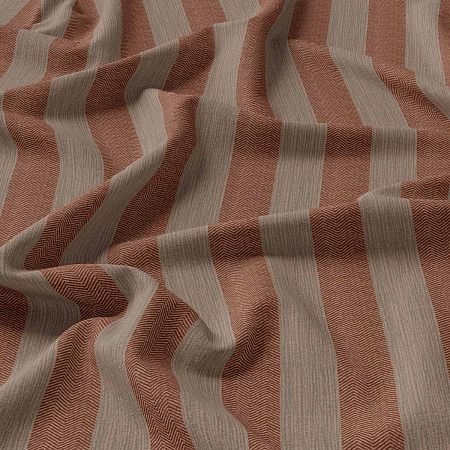 Рогожка Treartex 4644-29 с печатью, вертикальные полосы