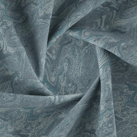 Жаккардовая портьерно-декоративная ткань FR-One Savant 16-Teal