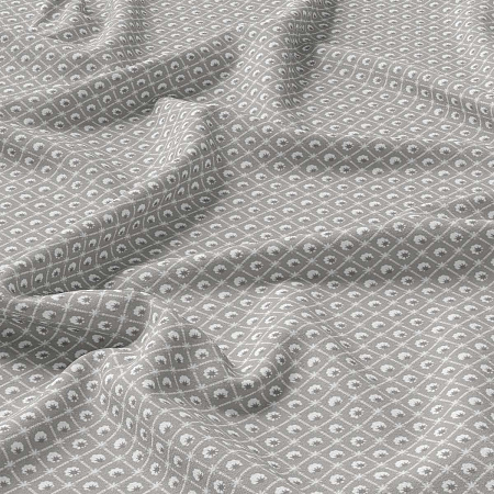 Бархат Treartex 8149-16 с печатью, "хлопок"