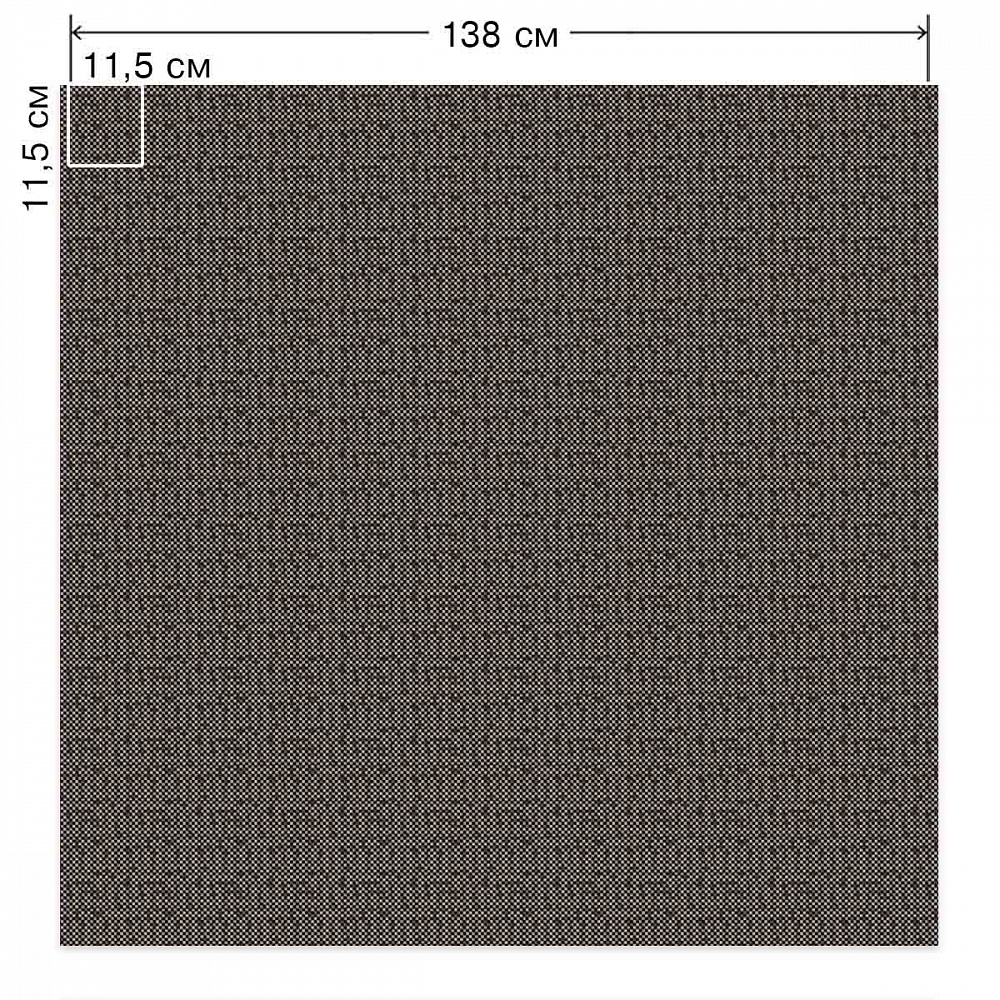 Бархат Treartex 8176-82 с печатью, "шахматный узор"